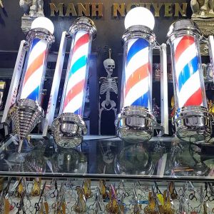 Den barber poli MS03 trang tri (3)